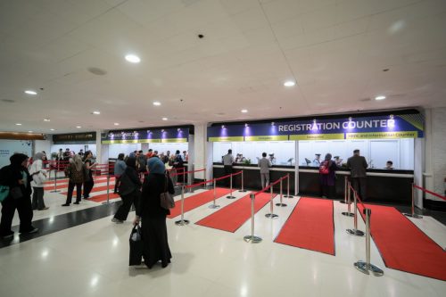 Registration counter